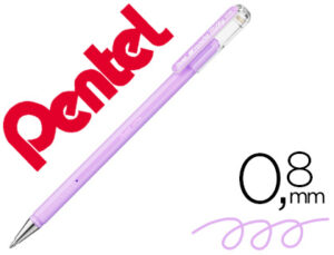 Roller pentel k108 violeta pastel 0