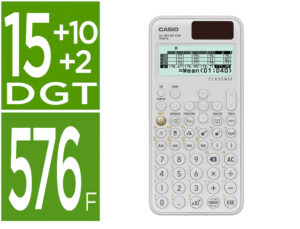 Calculadora casio fx-991spx ii classwizz cientifica 576 funcoes 9 memorias 15+10+2 digitos codigo qr com capa preta - FX-991SPX II CLASSWIZ