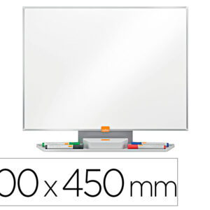 Quadro branco nobo nano clean ip pro lacado magnetico 600x450 mm