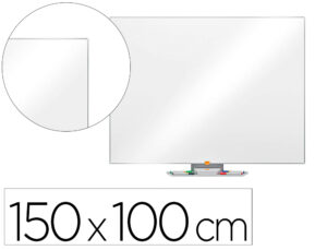 Quadro branco nobo nano clean ip pro lacado magnetico 1500x1000 mm