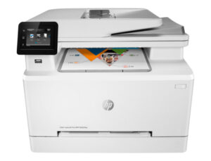Multifuncoes hp color laserjet pro mfp m283fdw duplex wifi 21 ppm 2 bandejas 250 folhas scanner copiadora impressora