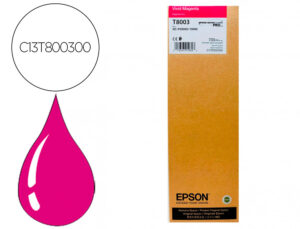 Tinteiro epson singlepack vivid magenta t800300 ultrachrome pro 700ml