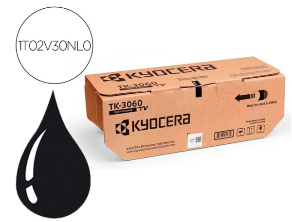 Toner kyocera -mita preto ecosys m3145/3645idn tk-3060