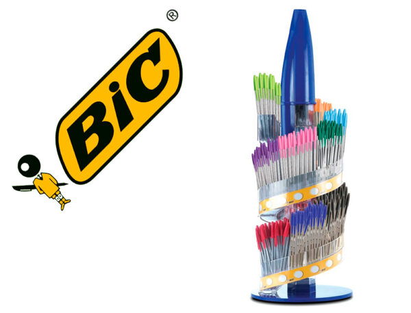 Esferográfica bic cristal famile expositor de 770 unidades sortidas promo oferta 150 bic cristal azul - 961592 (958148/947132/961592)