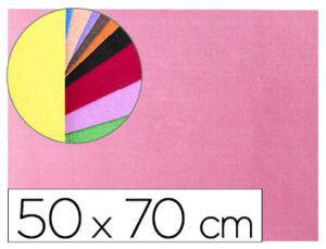 Goma eva liderpapel textura toalha rosa placa 50x70cm 60gr espessura 2mm