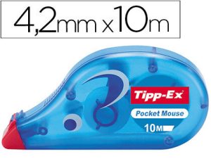 Corretor tipp-ex fita -pocket mouse 4