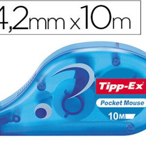 Corretor tipp-ex fita -pocket mouse 4
