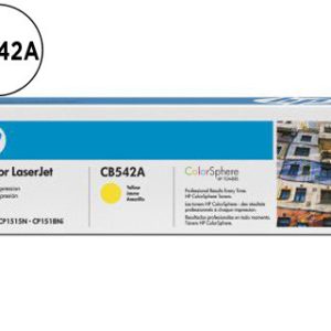 Toner hp cb543a color laserjet cp-1215/cp-1515/cp-1518 amarelo with colorsphere -1400pag